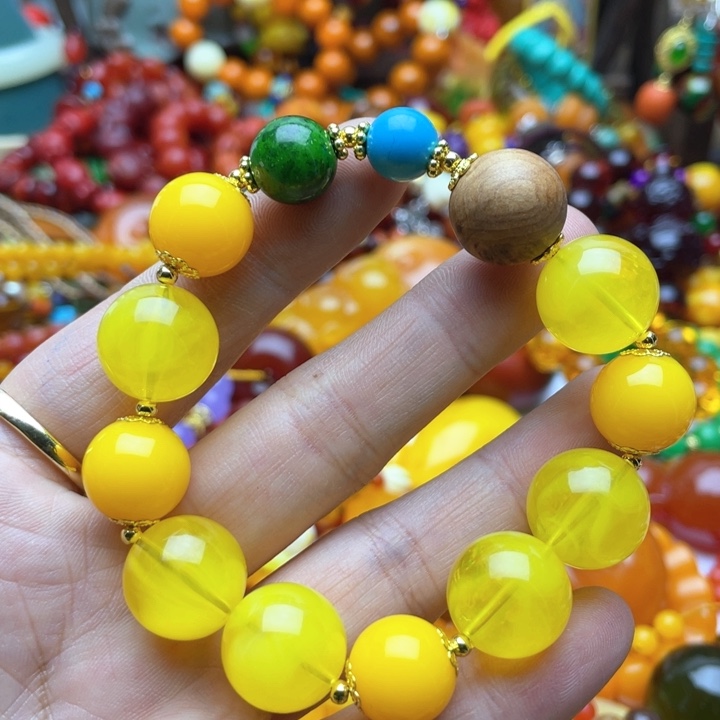 树脂制品65号设计款手串