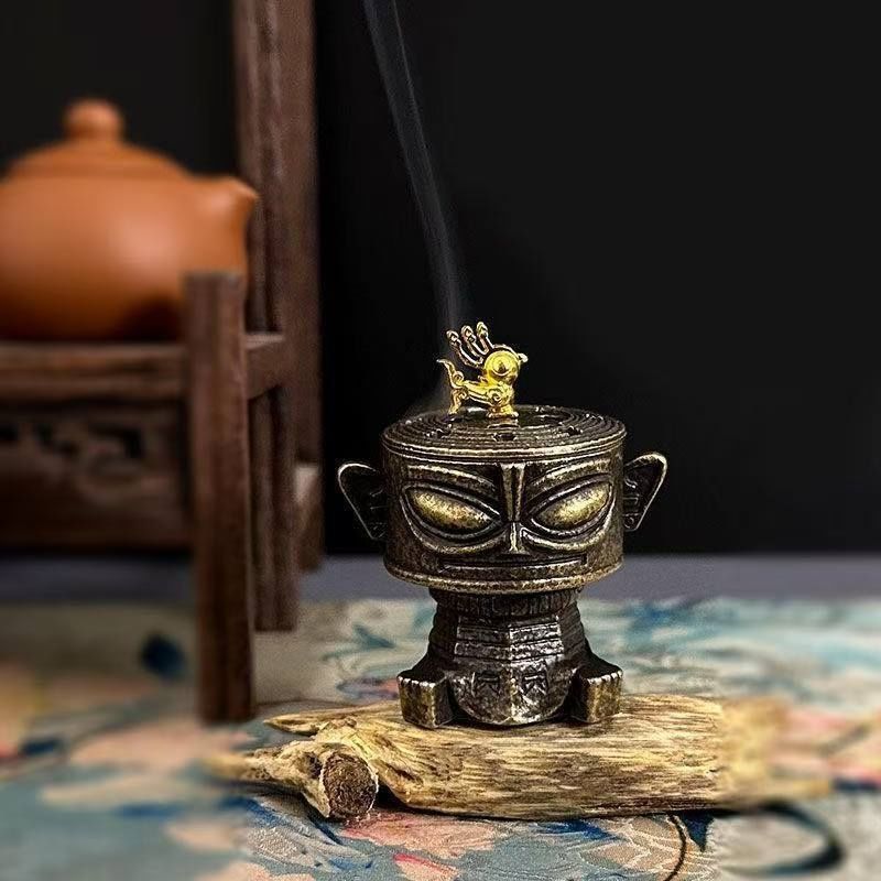 《当古蜀遇见香韵：三星堆小香炉，开启文化与嗅觉盛宴》