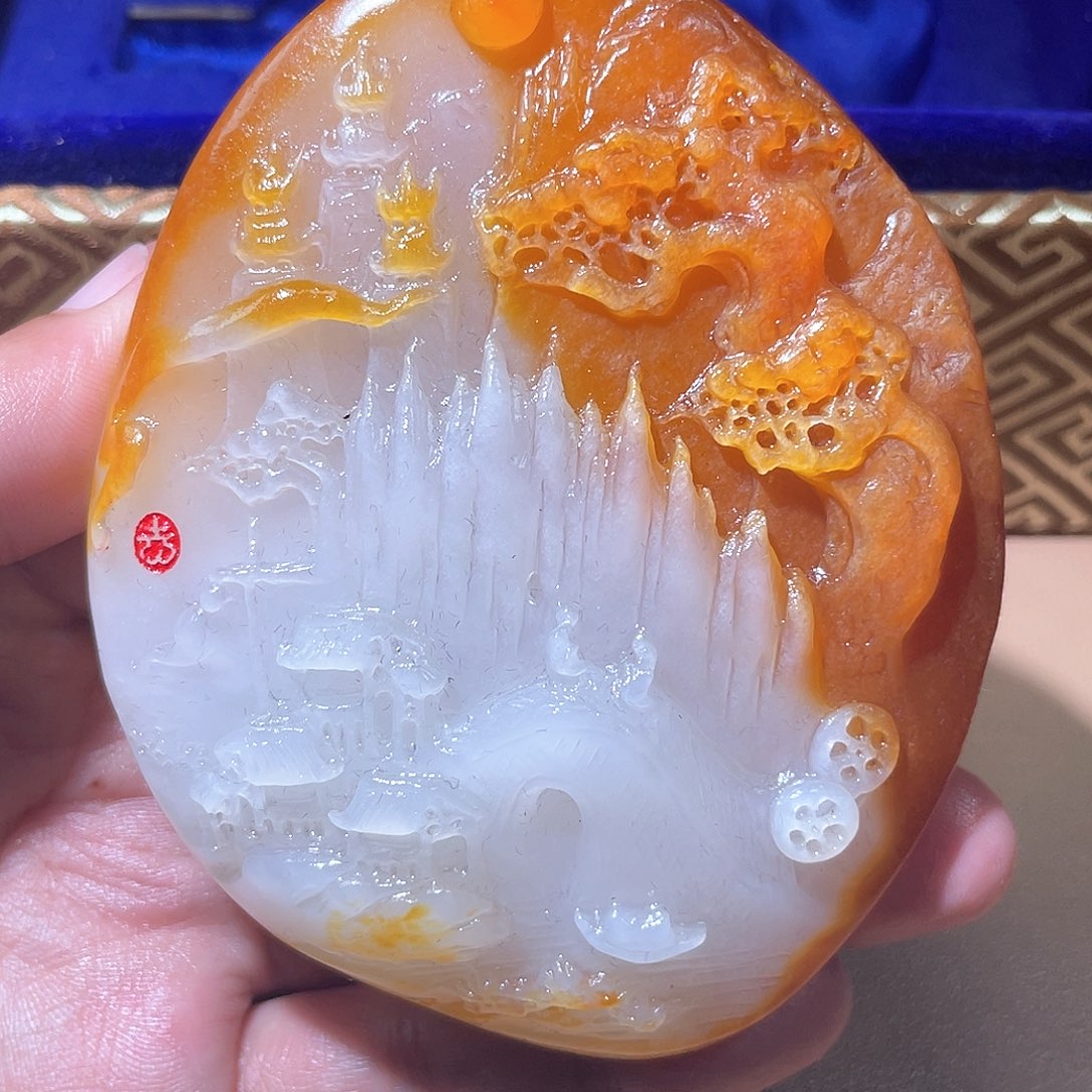 和田玉颈饰未镶嵌A7