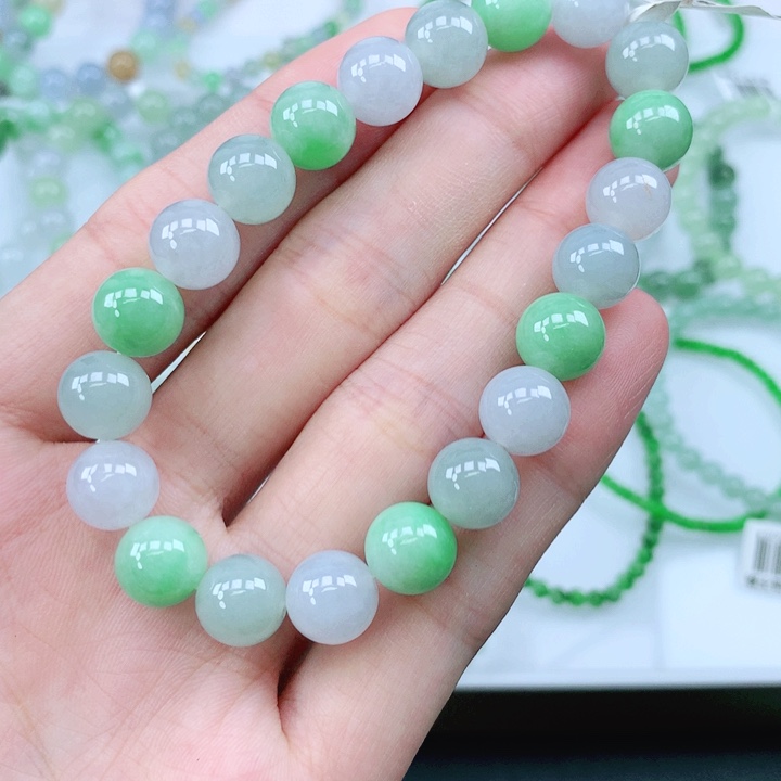 未镶嵌手链翡翠翡翠