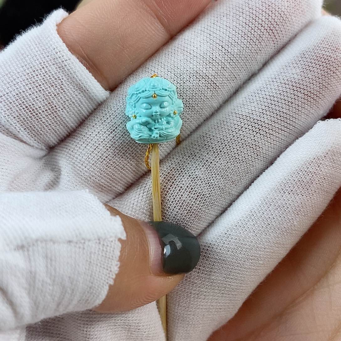 绿松石珠宝奇石未镶嵌