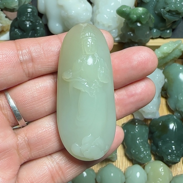 和田玉挂件未镶嵌