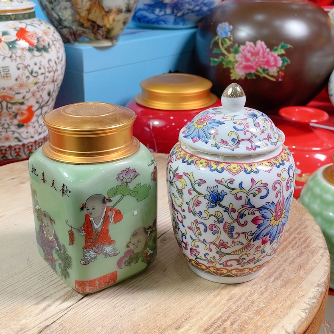 【闪购商品】罐陶瓷茶叶罐密封罐