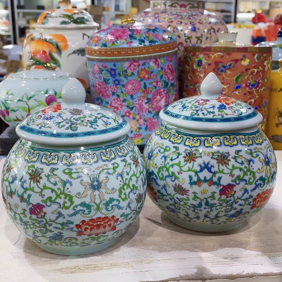 【闪购商品】罐陶瓷茶叶罐密封罐