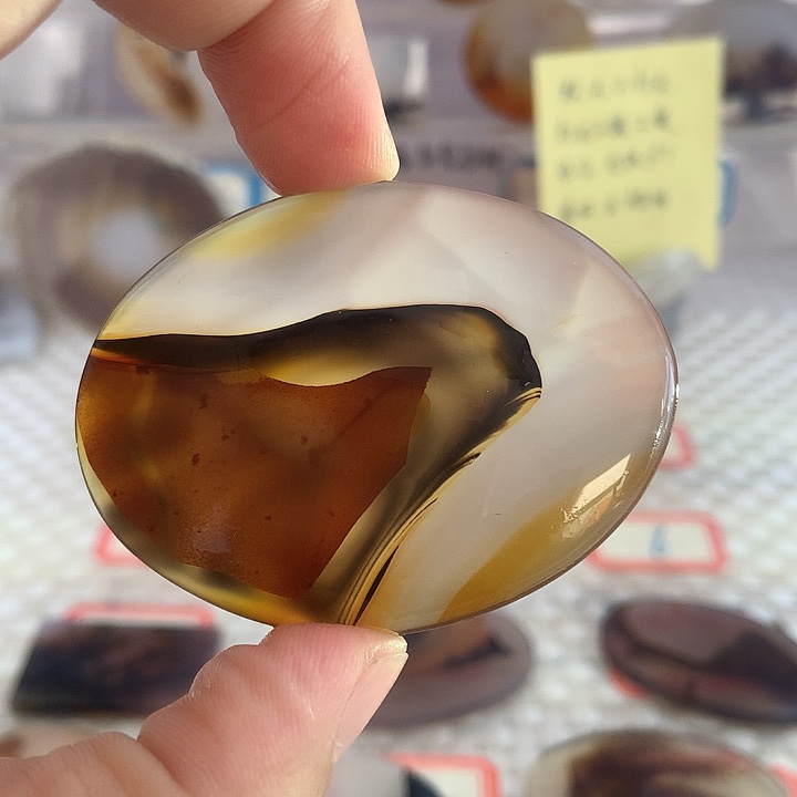 玛瑙/玉髓未镶嵌颈饰