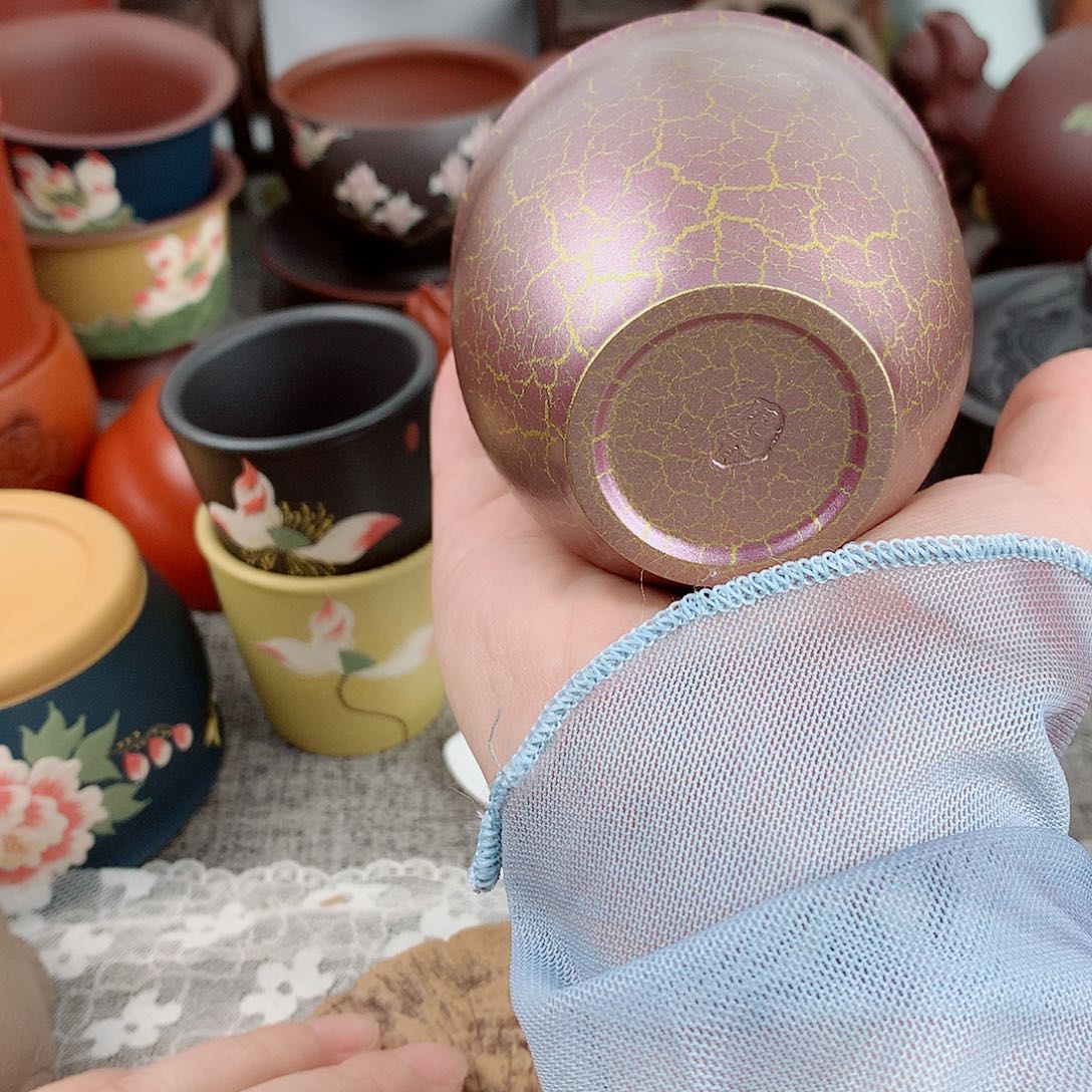 茶杯紫砂高端主人杯