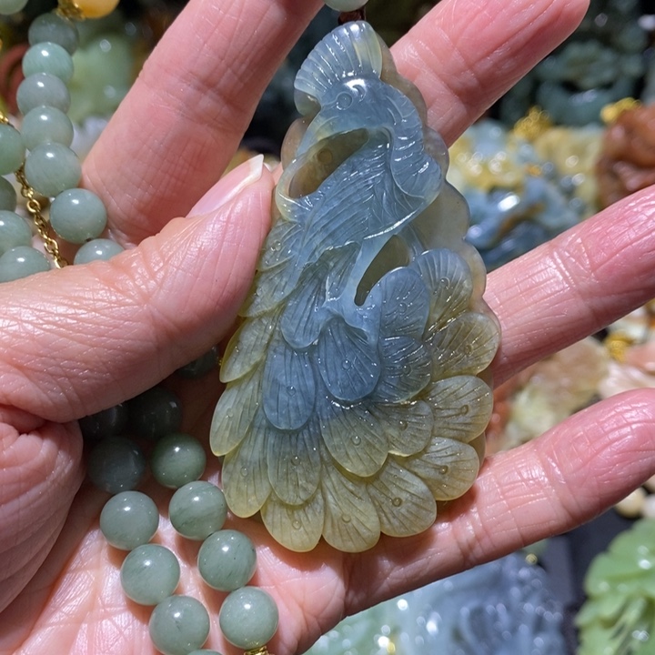岫玉岫玉吊坠未镶嵌