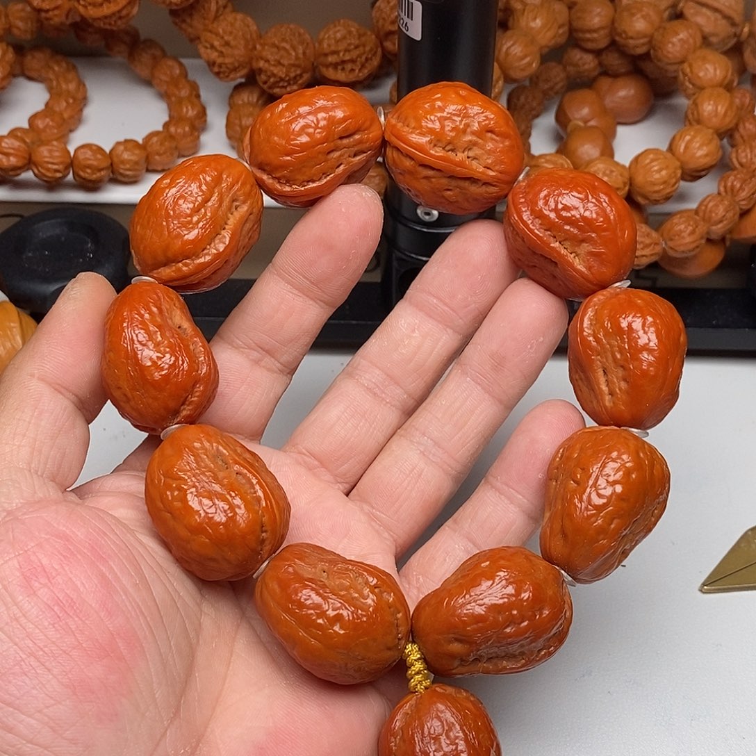 手串文玩核桃文玩核桃2.5光头