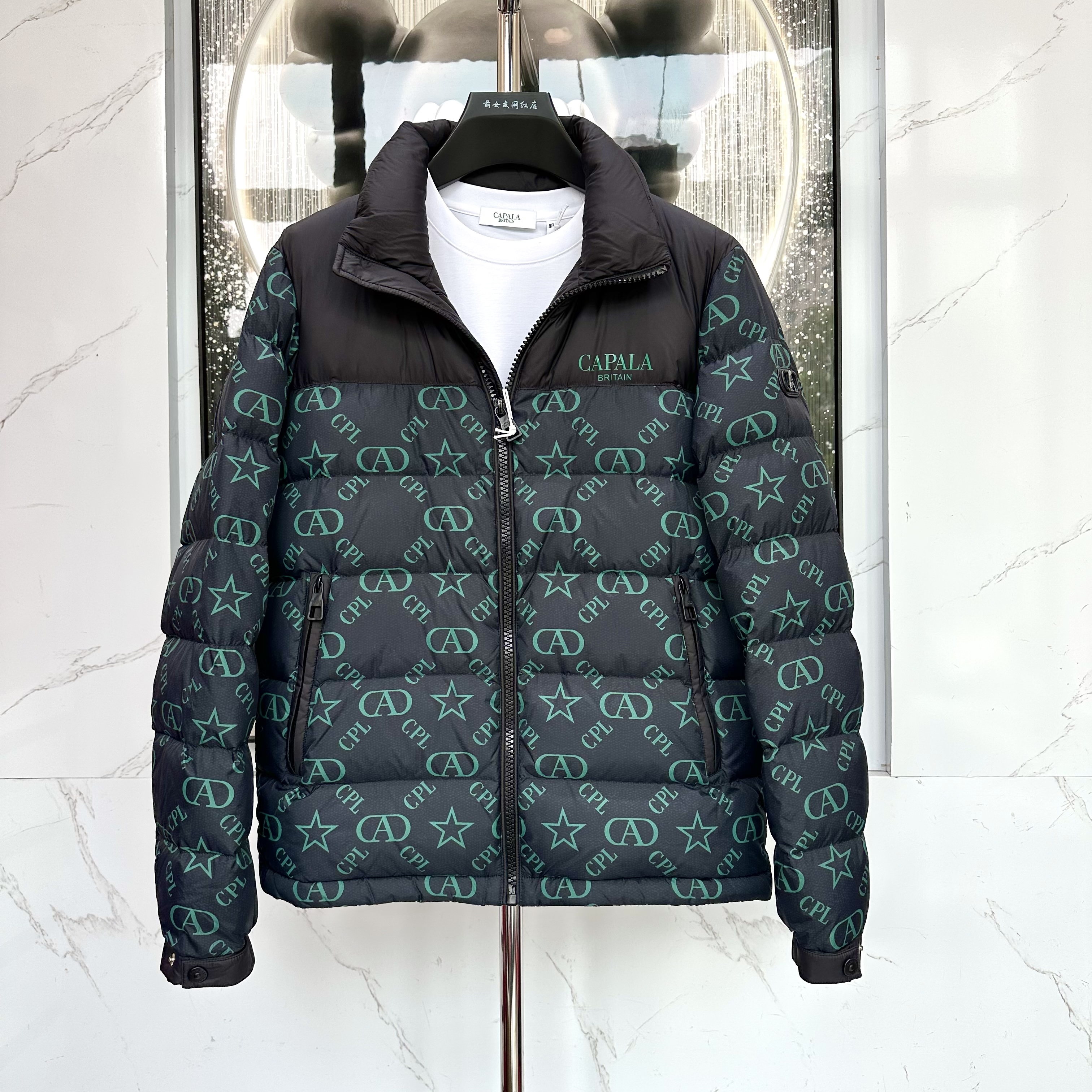 【卡珀拉羽绒服】冬季新款潮流休闲百搭轻奢男外套羽绒时尚轻奢0236