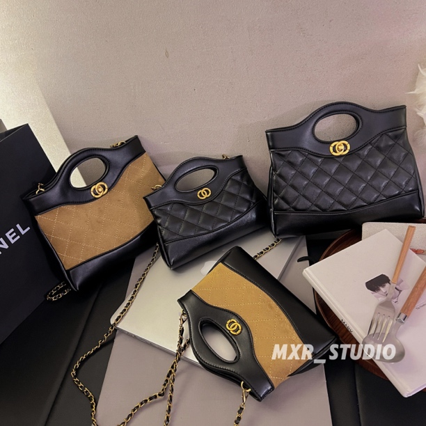 【叛逆精灵】25新款小香风购物袋菱格链条包31NANO包单肩斜跨手机包