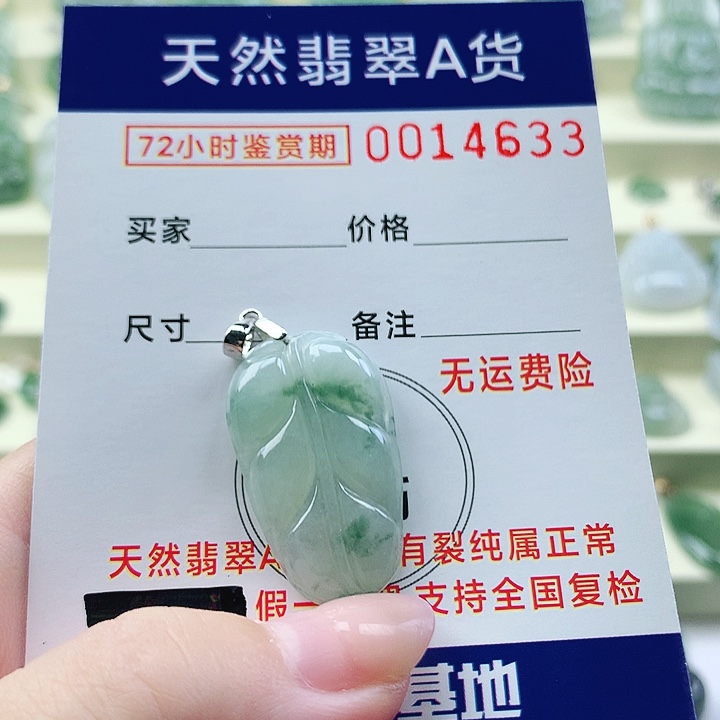 颈饰未镶嵌翡翠吊