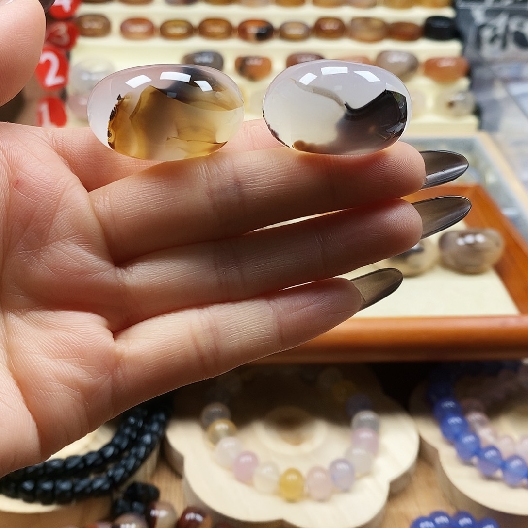 B***涵玛瑙/玉髓未镶嵌戒指