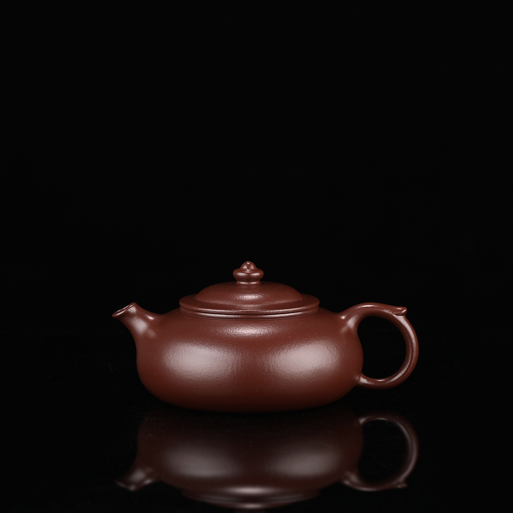 乘风阁.老紫泥【云溪】紫砂家用茶壶DX.110cc