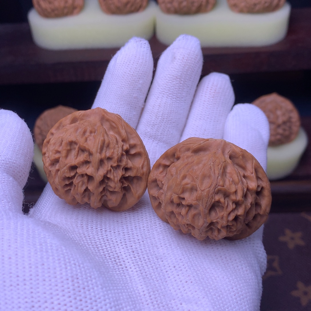 文玩核桃把件41宫灯