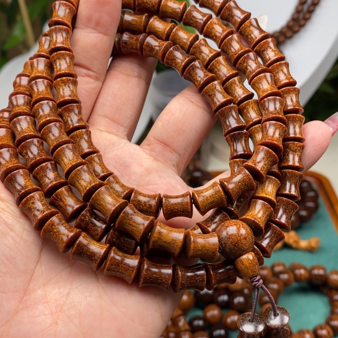 贡木手串/手链用****6贡木1.0竹节火焰龙鳞