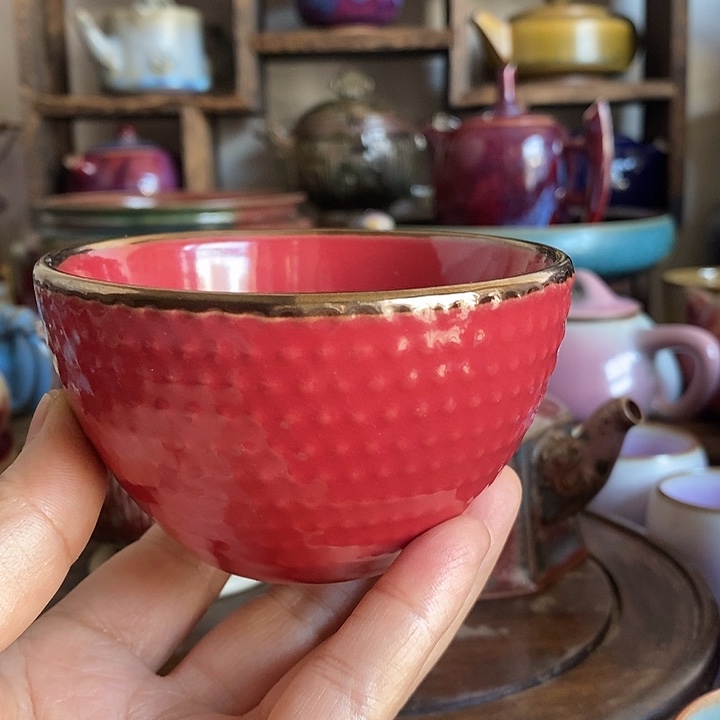 名*中国神后钧瓷茶碗