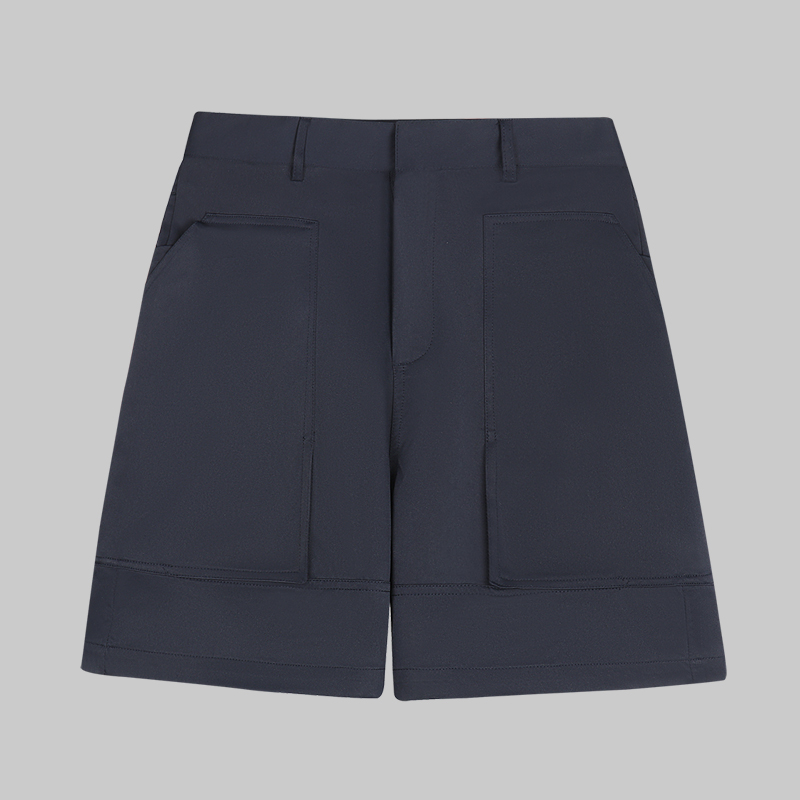 休闲夏季户外男士F口袋工装短裤