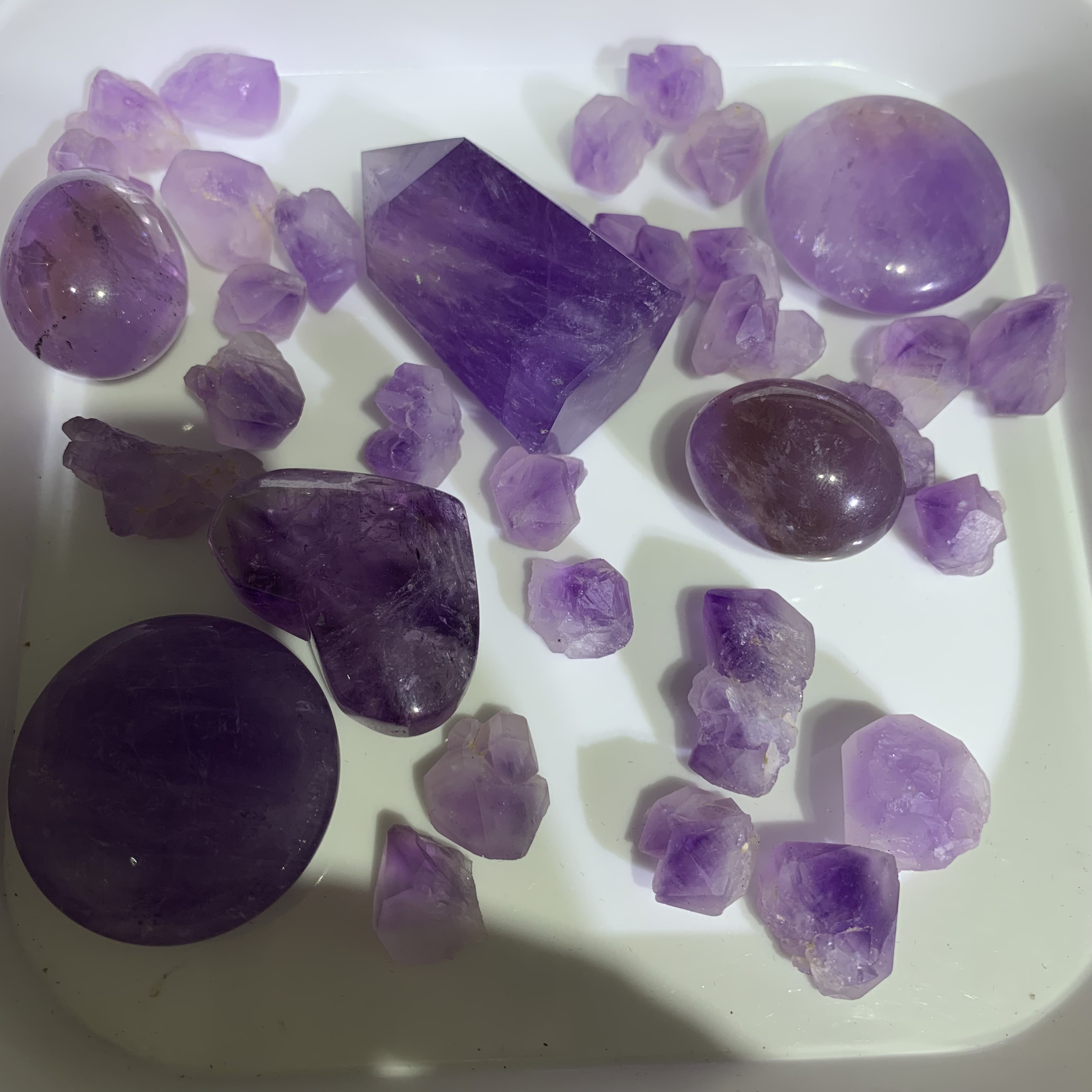 天然紫水晶摆件D945