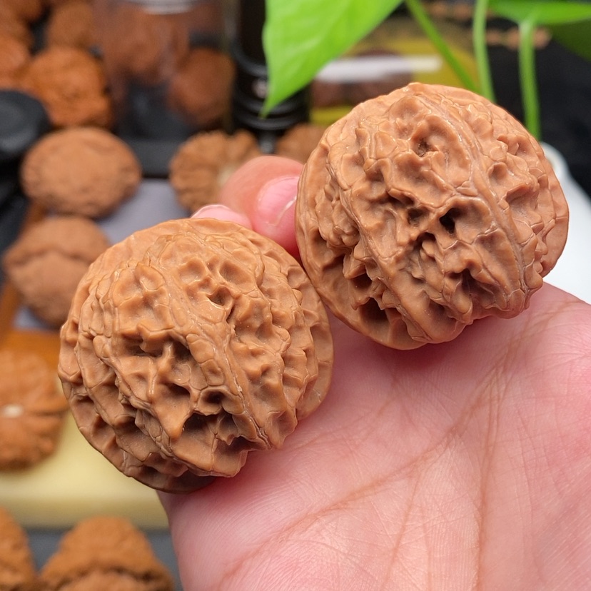 【闪购商品】文玩核桃把件苹果全品39
