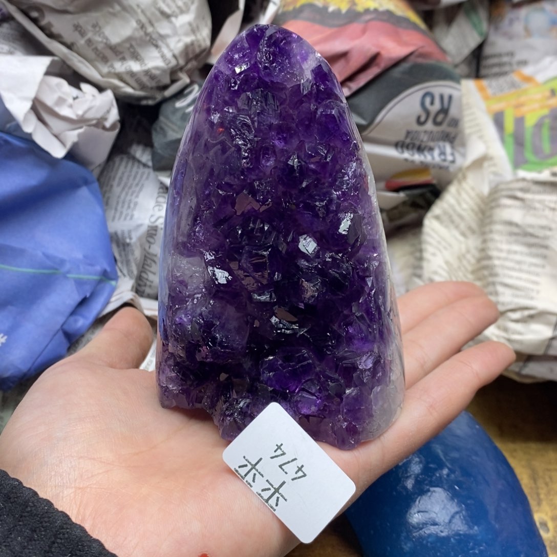 紫晶乌拉圭未镶嵌