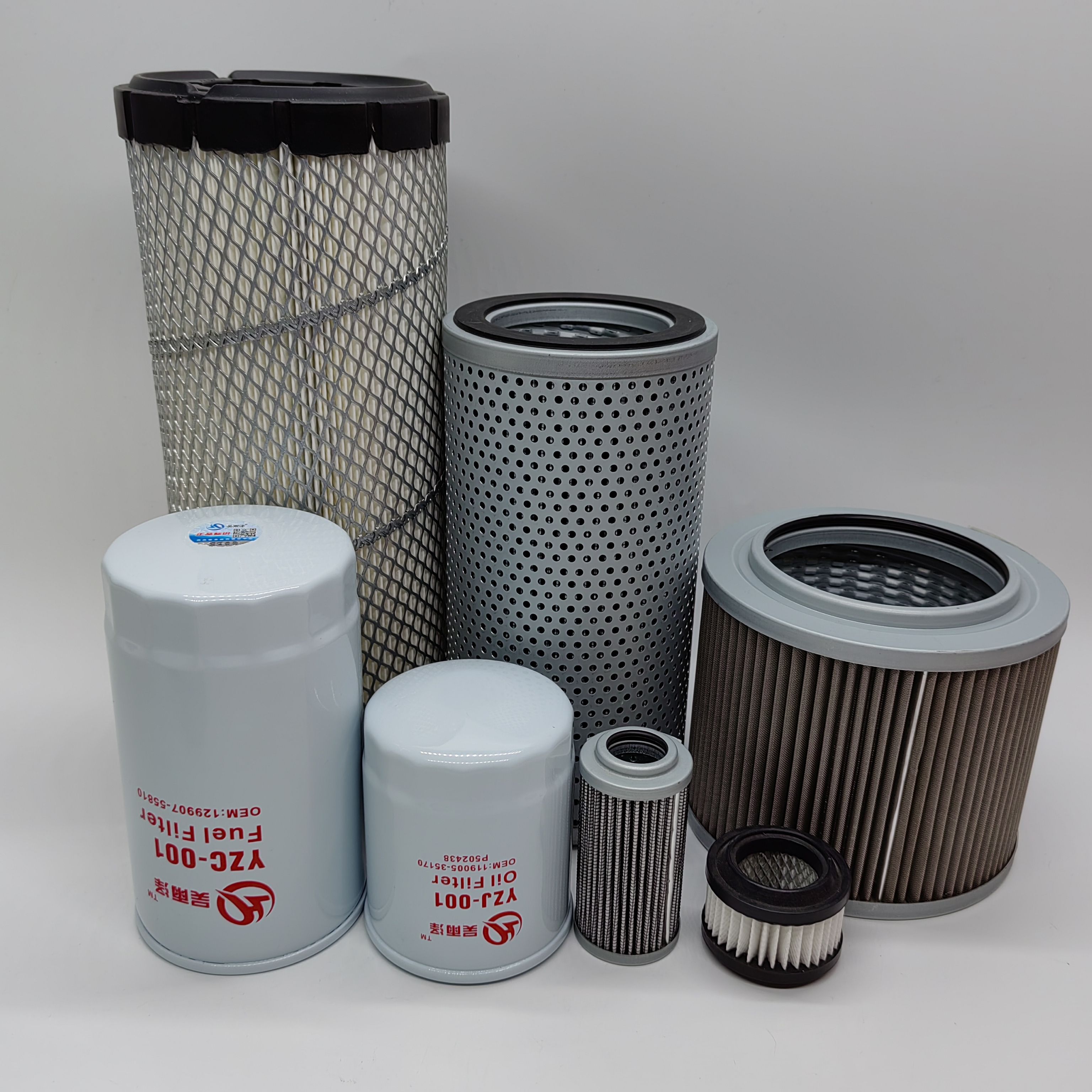 单独现代55/60/75/80-7/60VS/75VS/60-7/60-9全车滤芯机柴滤空滤