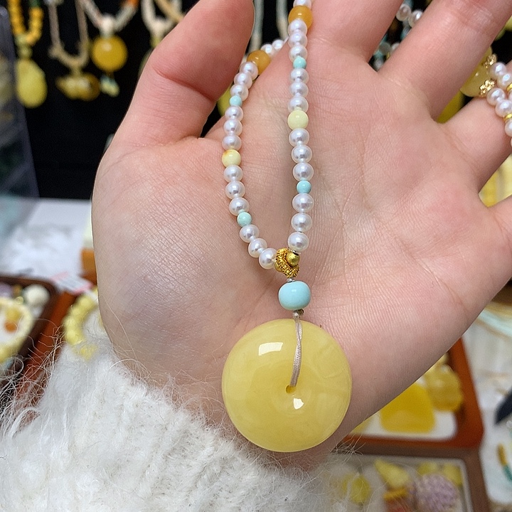 手链蜜蜡未镶嵌蜜蜡手串