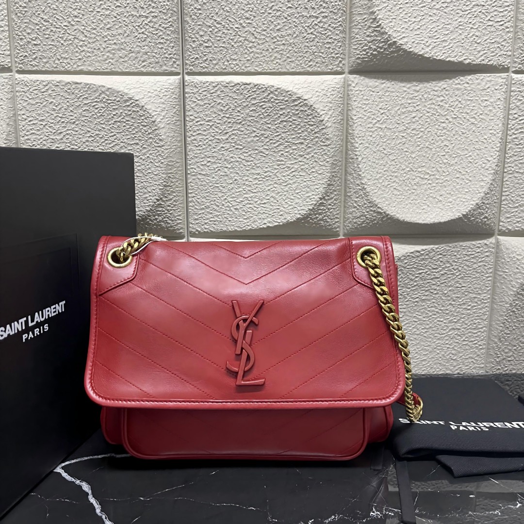 99新 YSL/圣罗兰 /夏vv1113/单肩包/41575