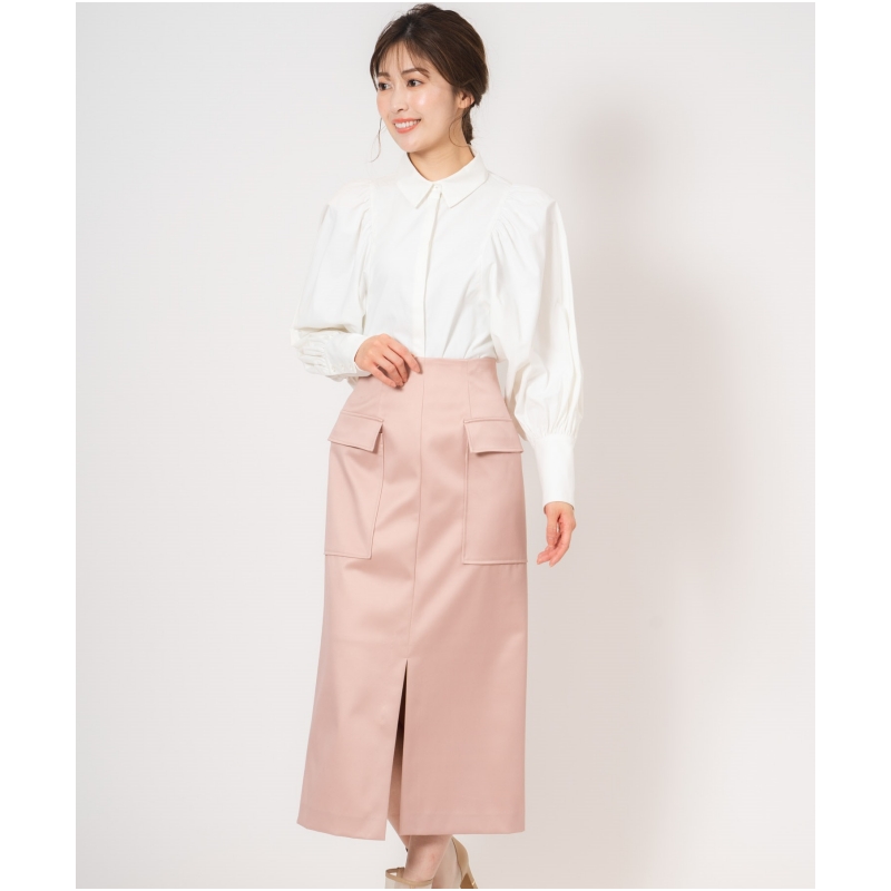 【Montendre】 夏季新款 N 休闲纯色设计感气质女装半身裙