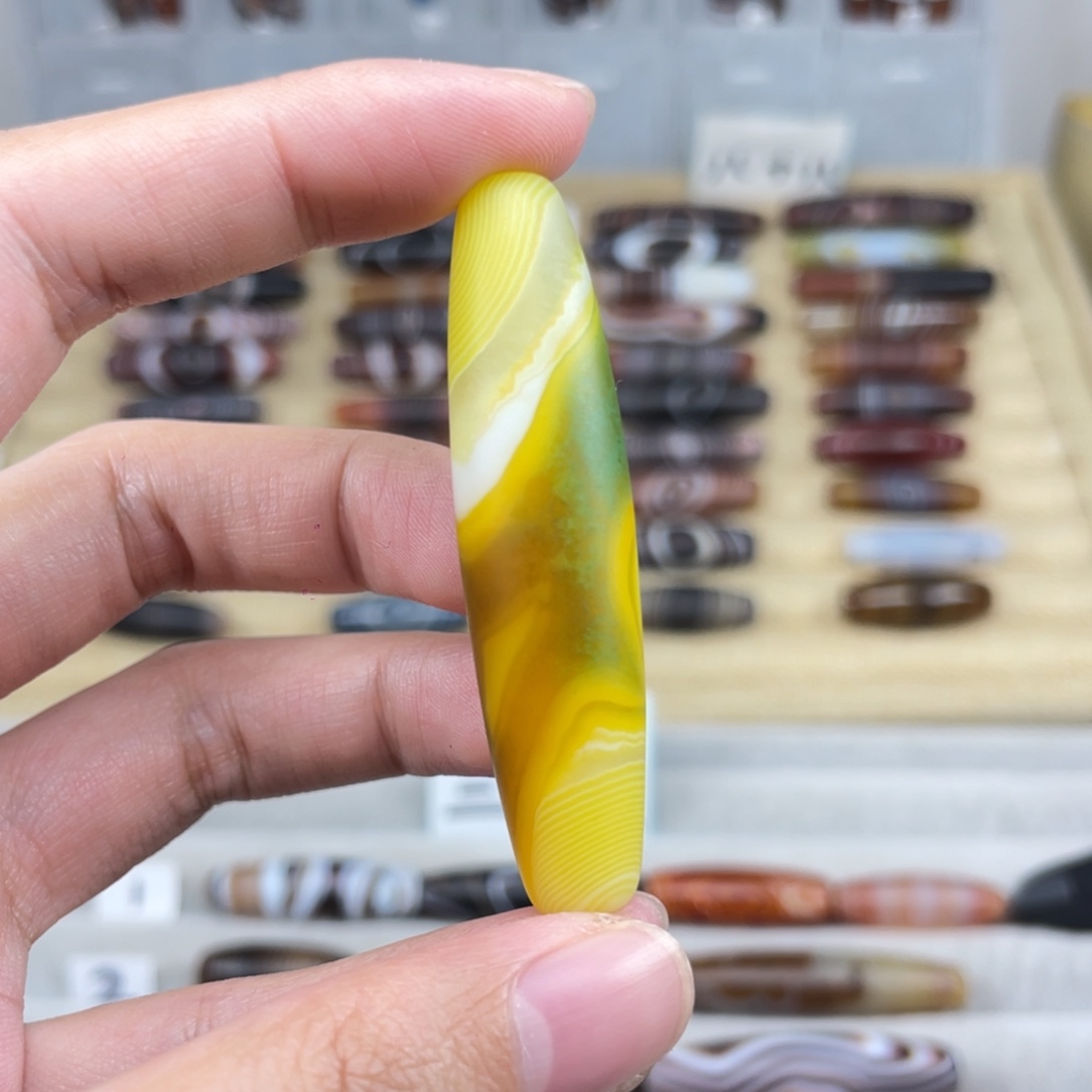 心***恙玛瑙/玉髓合金颈饰