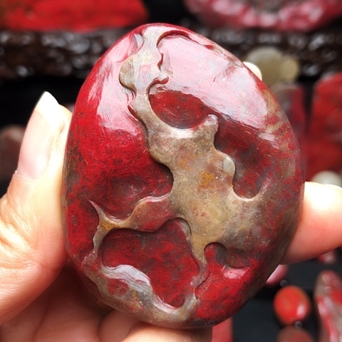 昌化鸡血石昌化鸡血石原石