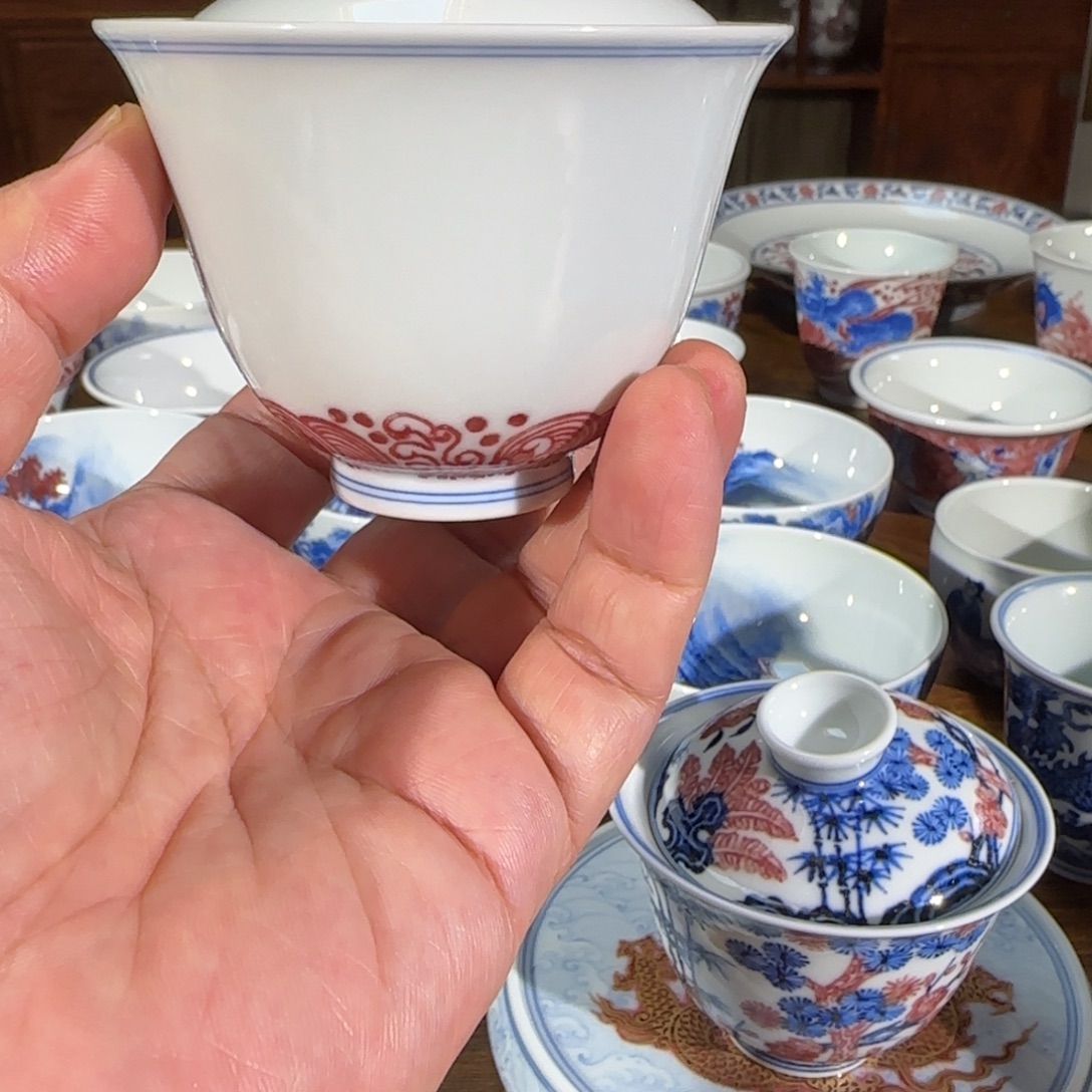 景德镇陶瓷原矿茶具