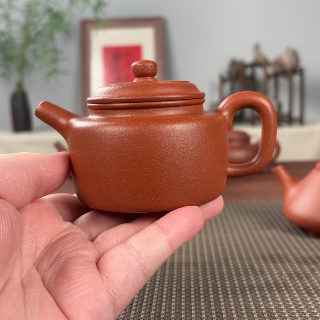 紫砂茶壶黄龙山原矿紫砂壶180