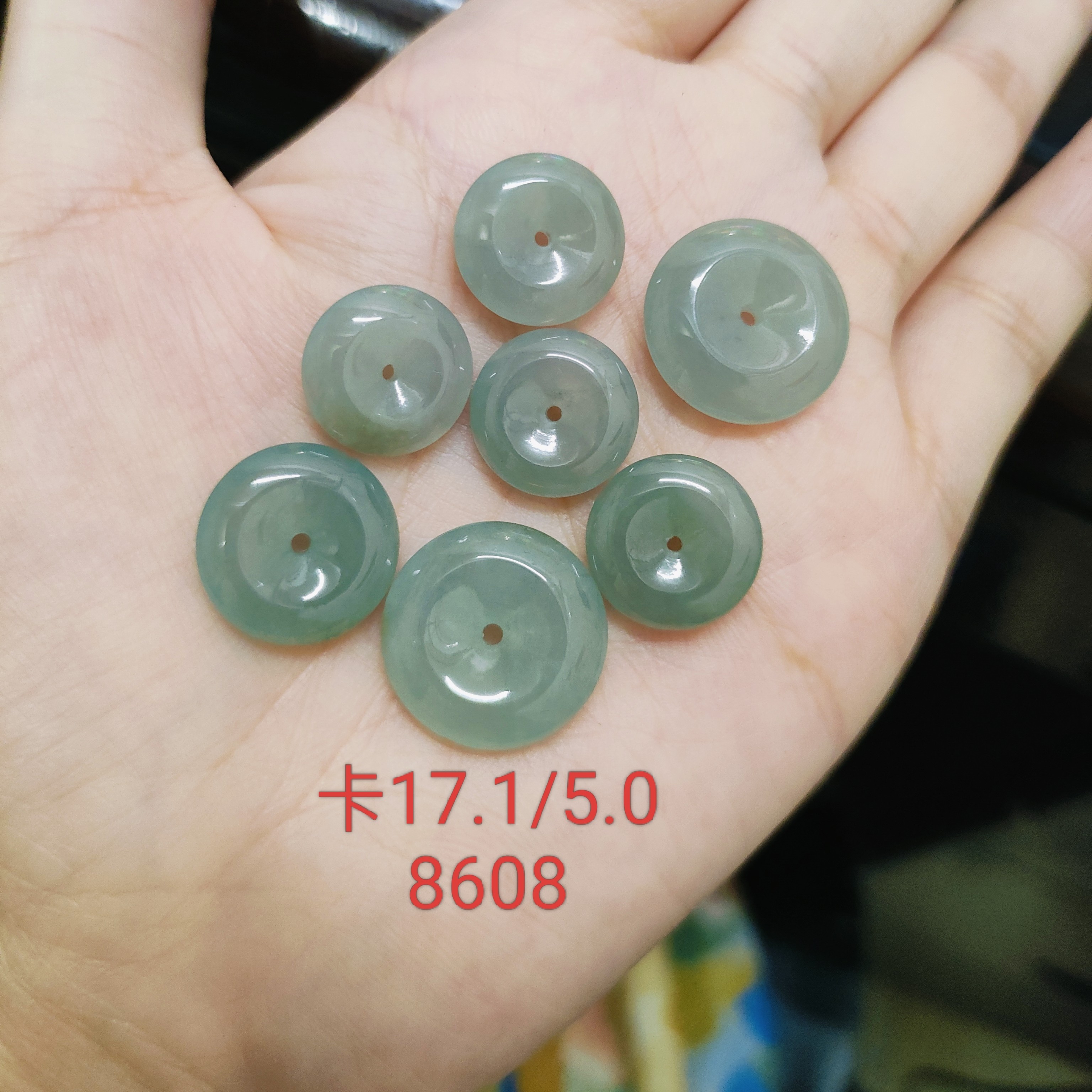 平安扣一手天然缅甸翡翠A货