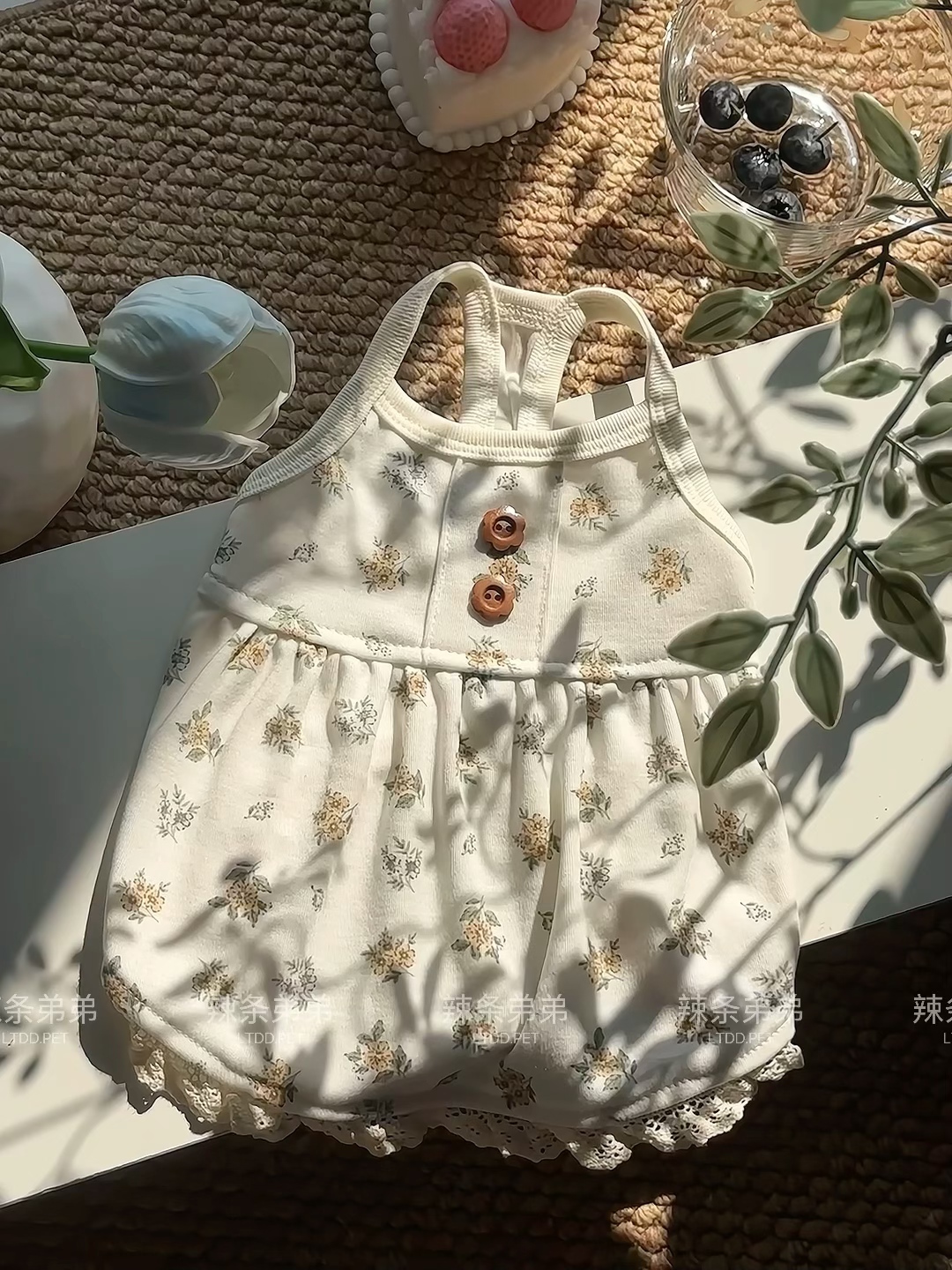 LTDD-<法式碎花裙>-核对尺码后下单！