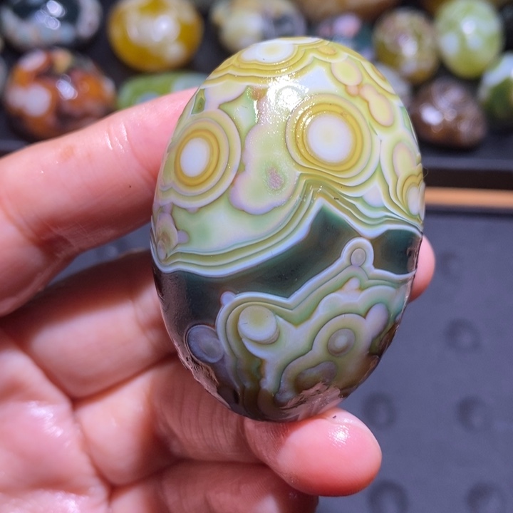 未镶嵌玛瑙/玉髓珠宝半成品20