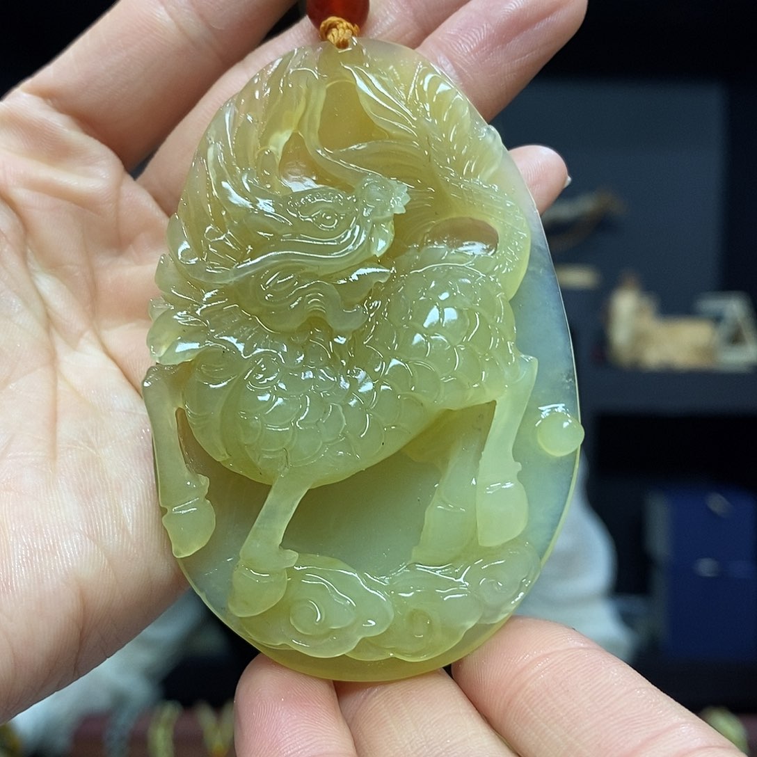 岫玉挂件吊坠未镶嵌