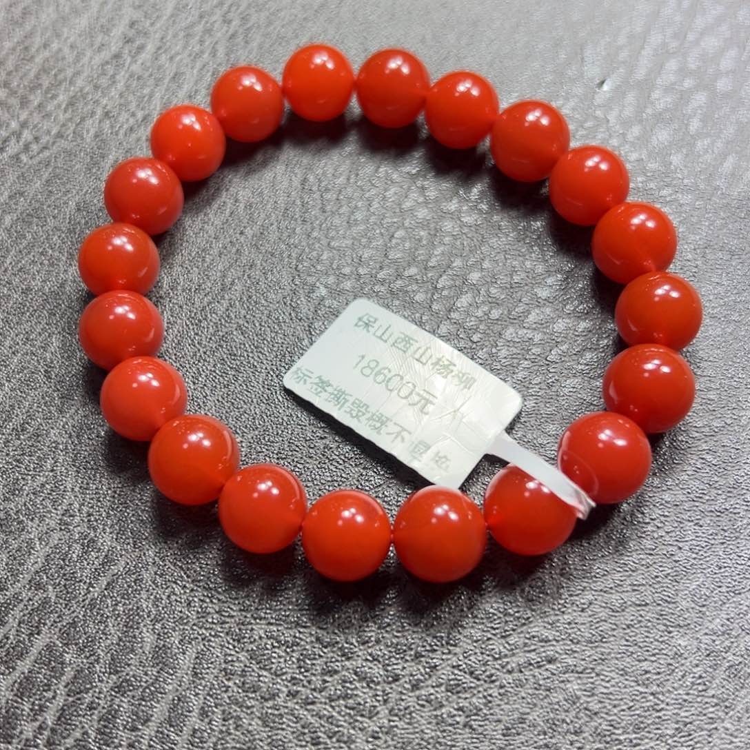 南红玛瑙单圈未镶嵌王*琳