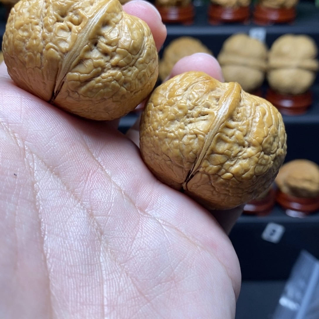 把件文玩核桃39金蟒