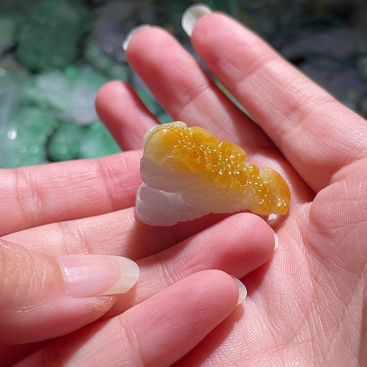 颈饰未镶嵌翡翠天