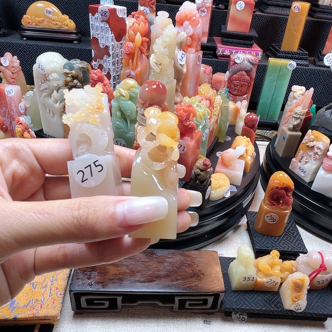 人***8昌化石印石寿山石包邮包刻