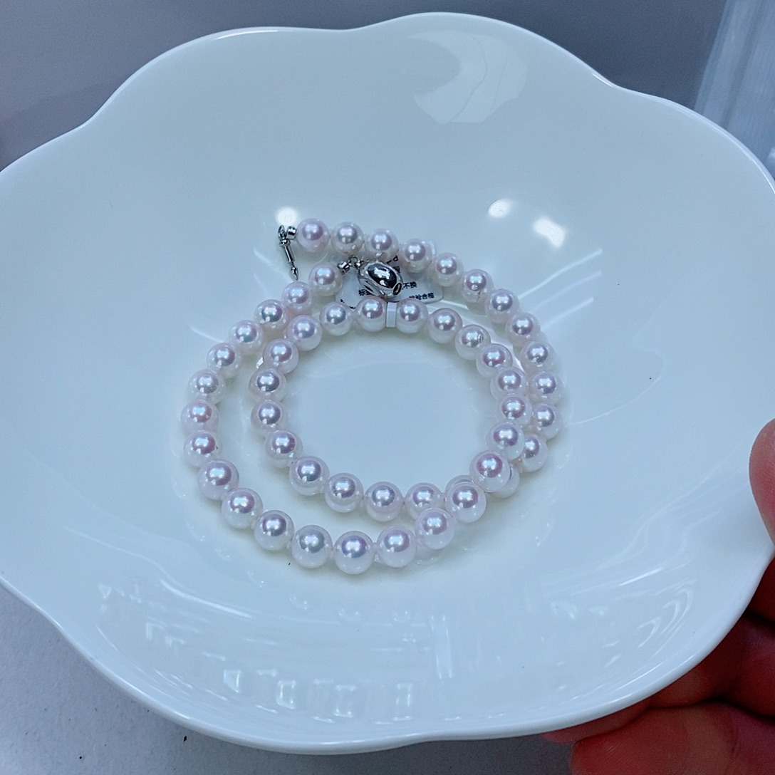 海水珍珠颈饰银S925镶嵌