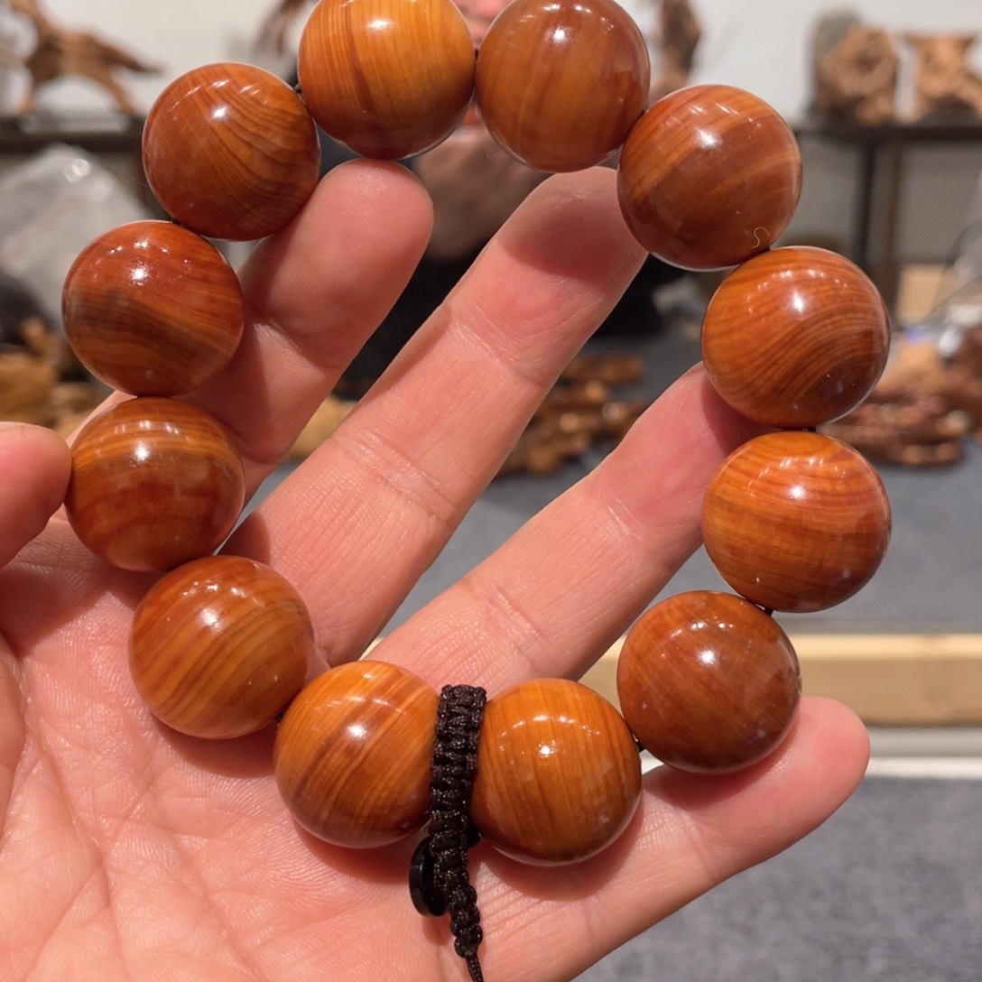 【闪购商品】柏木（崖柏）2.0玉化手串
