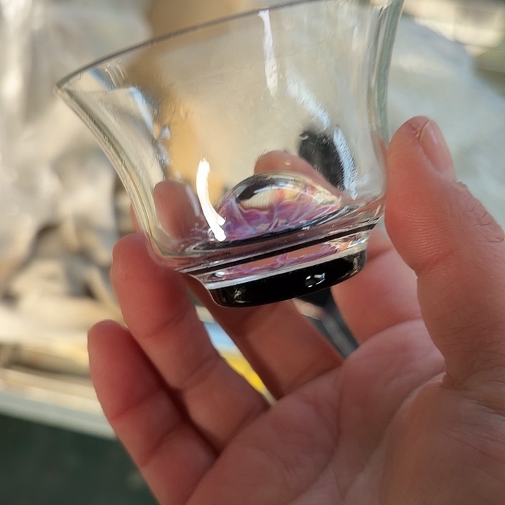 手工艺品玻璃玻璃茶器清杯漫陀螺
