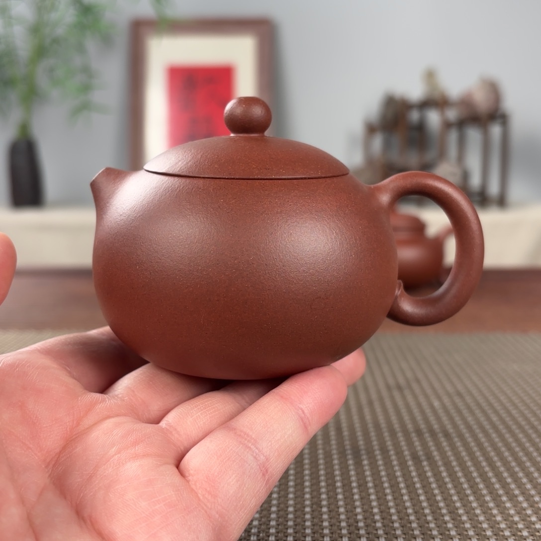 紫砂茶壶黄龙山原矿紫砂壶220