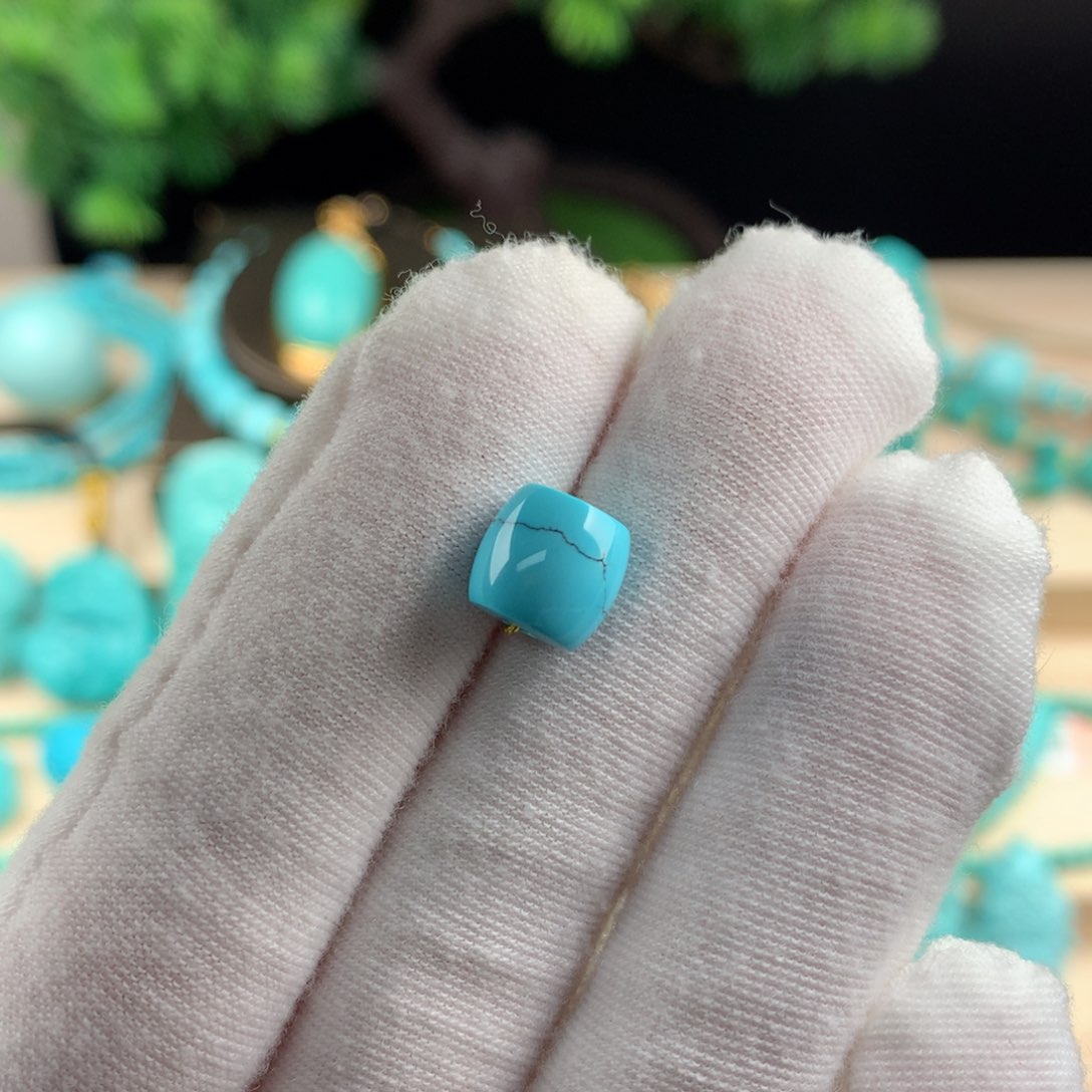 绿松石直切卡8.5未镶嵌