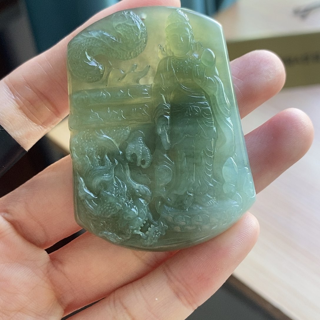 【闪购商品】颈饰未镶嵌翡翠天然缅甸A货翡翠