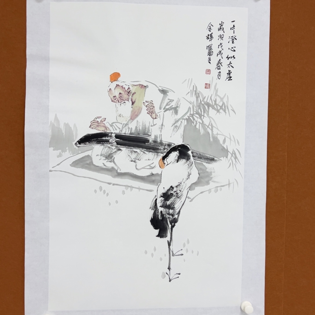 国画张金辉经典作品