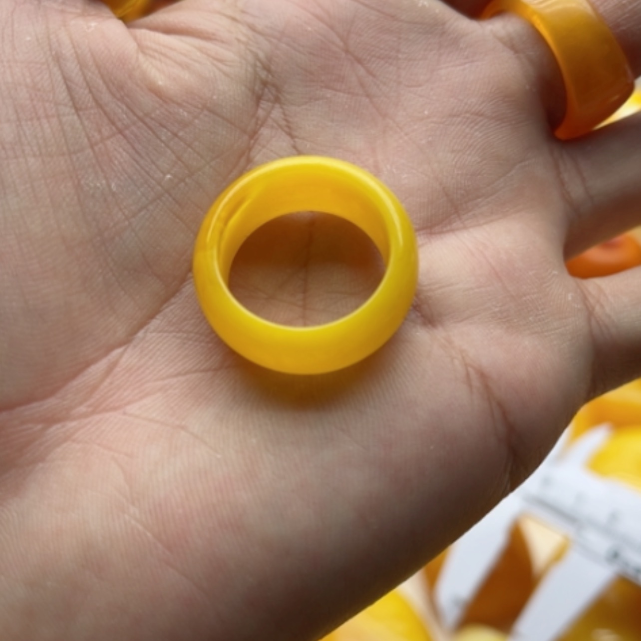 【闪购商品】蜜蜡手链未镶嵌蜜蜡戒指内卡20