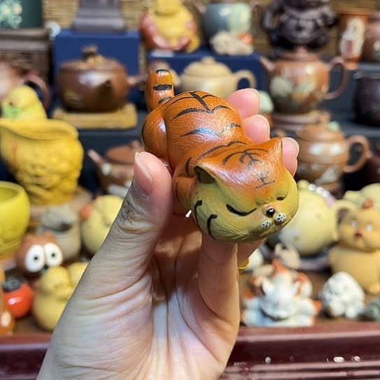 紫砂茶杯紫砂茶宠