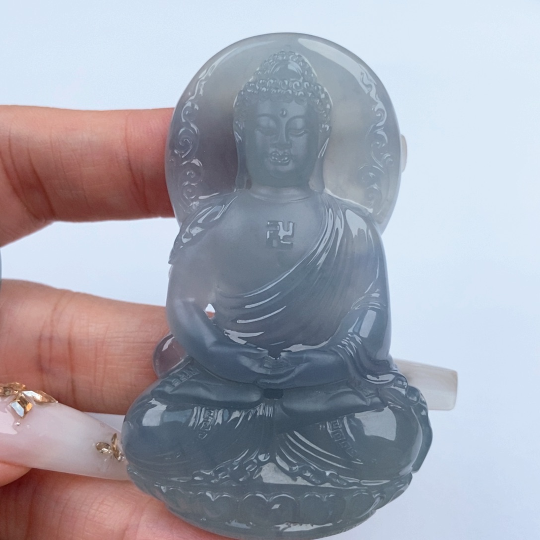 翡翠颈饰未镶嵌杰**作